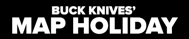Buck Knives Map Holiday